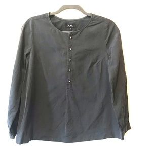 A.P.C button blouse
